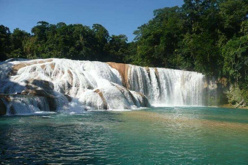 Palenque Archaeological Site with Agua Azul and Misol-Ha - Visiting Misol-Ha Waterfalls