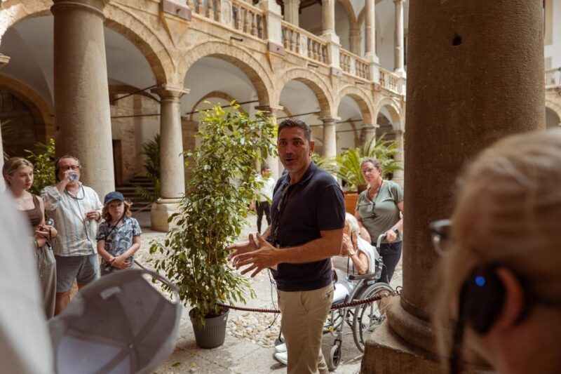 Palermo: City & Palazzo dei Normanni Guided Walking Tour - Group Size, Duration, and Practicalities