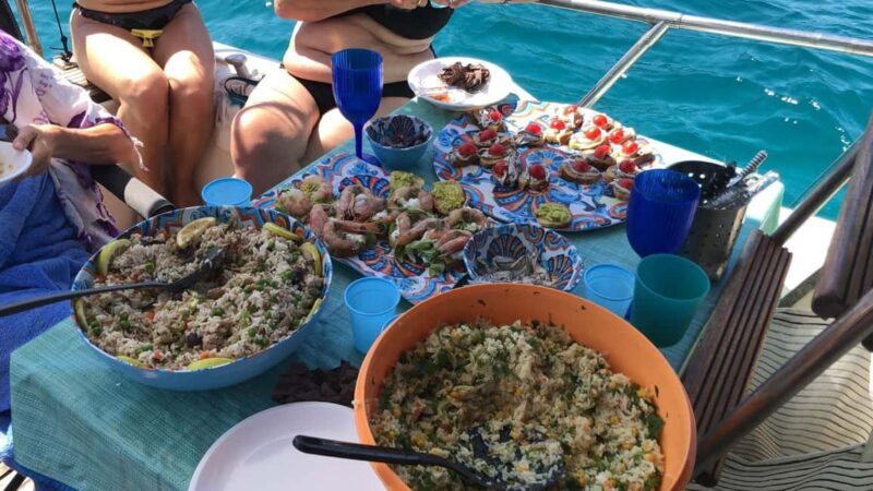 Palermo: half-day shared boat tour with snorkeling and snack - Key Points