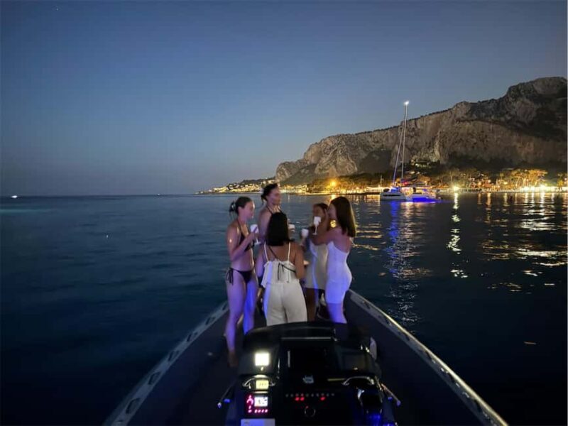 Palermo: Mondello boat party at Night with drinks and snacks - What to Expect from the Mondello Night Boat Party