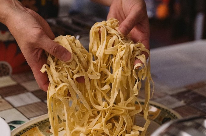 Palermo: Pasta and Tiramisu Small Group Cooking Class with Wine - The pasta lesson: from flour to dough to finished dishes