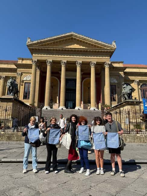 Palermo: Walking tour with wine and product tasting - Key Stops and What They Offer