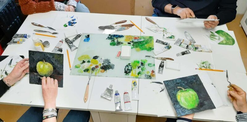 Palette Knife Painting Class Florence - Price and Value