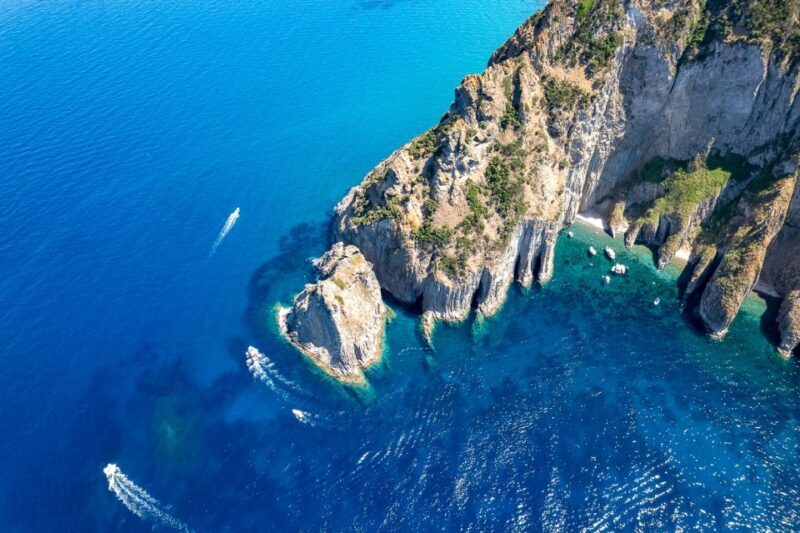 Palmarola: Boat tour with lunch on board - The End of the Journey and Return