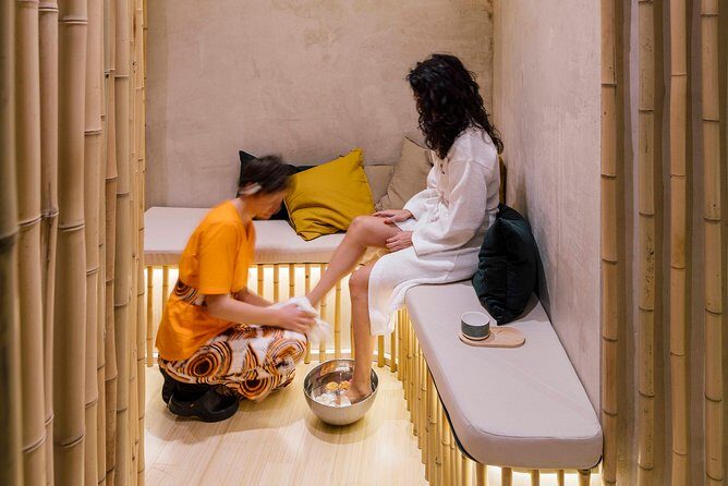 Pamper your feet with foot bath and reflexology massage - From Visits to Relaxation: How This Fits Into Your Madrid Itinerary