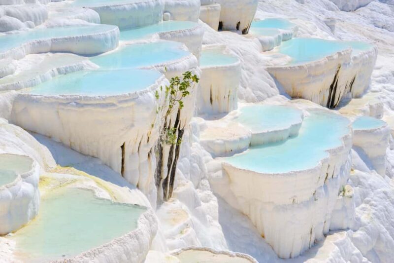 Pamukkale Day Tour from Antalya with drop-off in Kusadasi - Key Points