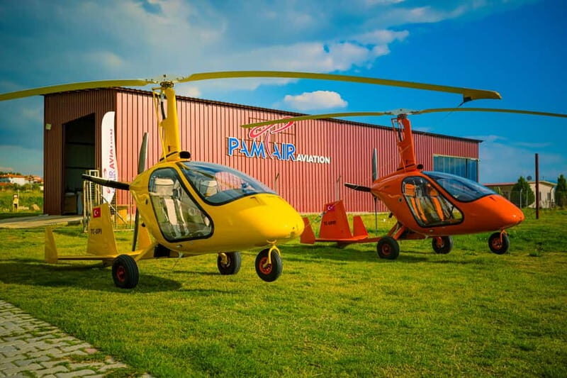 Pamukkale: Gyrocopter Flight Over the Travertines - What You Can Expect from the Gyrocopter Flight