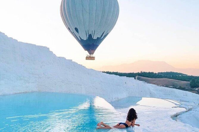 Pamukkale Sunrise Hot Air Balloon Flight with Flight Cerfiticate - Key Points