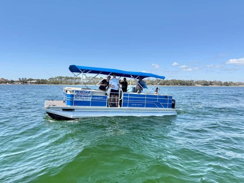 Panama City Beach: Deluxe Pontoon Rental with Shade - Key Points