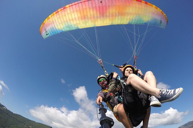 Paragliding Above Lake Ohrid in North Macedonia - The Experience of Flying Over Lake Ohrid