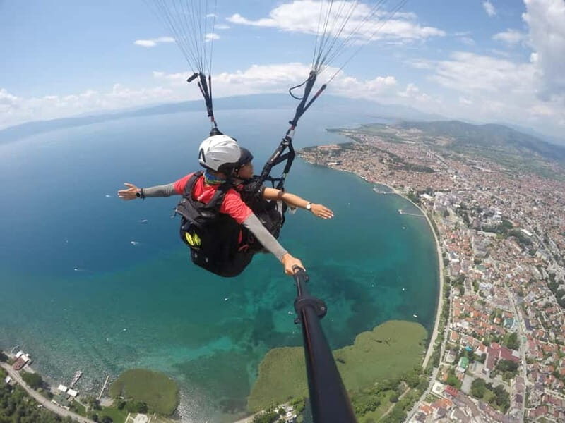 Paragliding above Lake Ohrid - Key Points