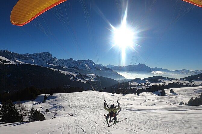 Paragliding discovery flight in Villars sur Ollon - Key Points