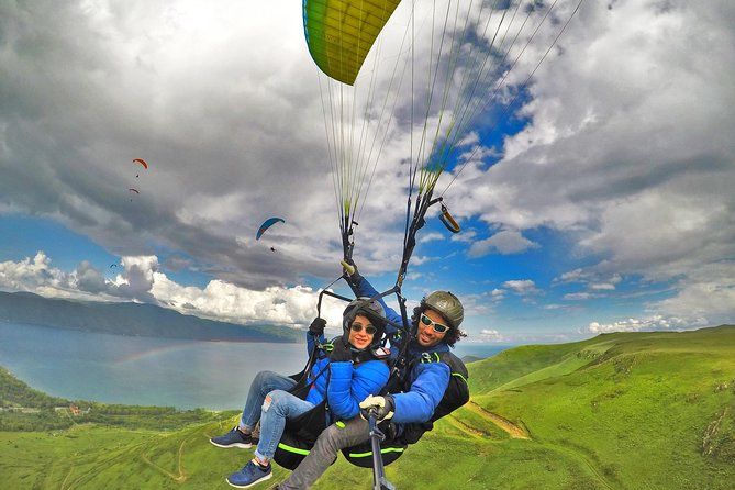 Paragliding in Armenia - Views you can’t fake: mountains plus sky and water