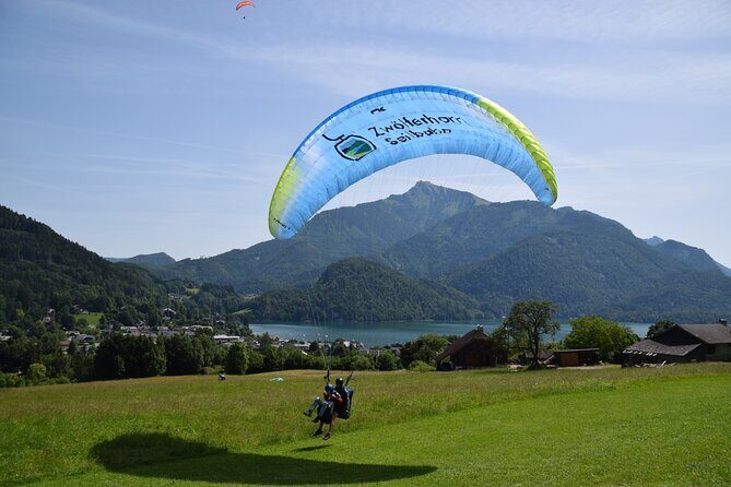 Paragliding tandem flight in St. Gilgen on Lake Wolfgang - Key Points