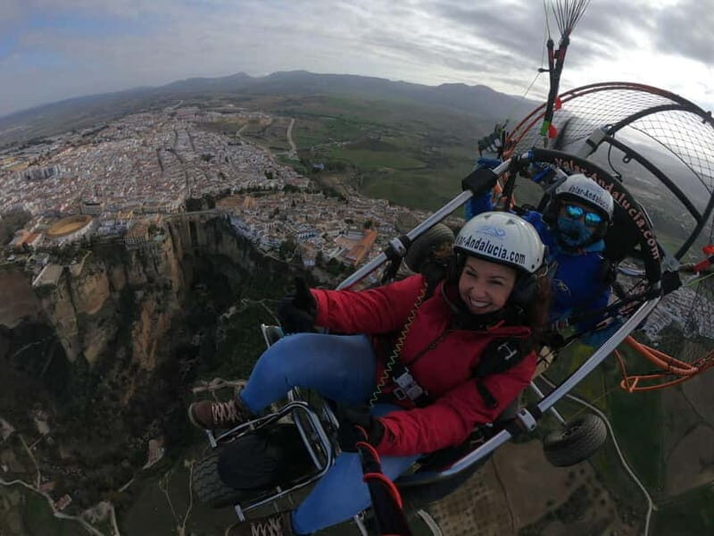 Paramotor flight in Ronda (Málaga), near Marbella - An In-Depth Look at the Paramotor Flight Experience in Ronda