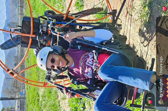 Paramotor Tandem Flight Adventure in Winchester - What to Expect on Your Paramotor Flight
