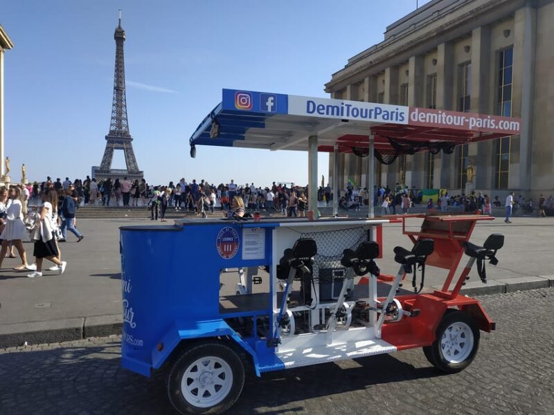 Paris: 1.5-Hour Eiffel Tower Beer Bike Tour - Key Points