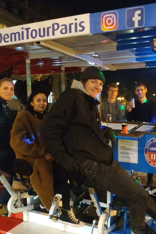 Paris: Beer Bike Bar With Drinks Included - The Experience and Reviews: What Travelers Say
