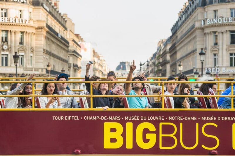 Paris: Big Bus Hop-on Hop-off Tour and Pantheon entrance - Practical Tips for Making the Most of Your Day