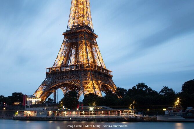 Paris by Night 2-hour Private Tour with Scenic Seine River Cruise - Key Points