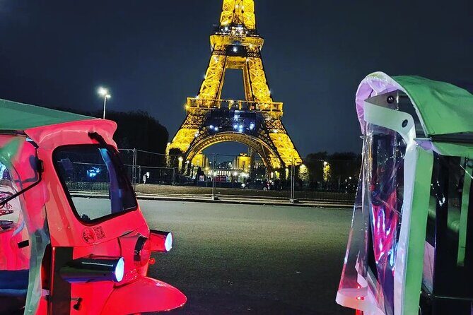 Paris by night in a Private tuk-tuk Tour - FAQ