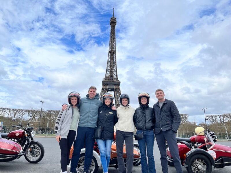 Paris by sidecar 1HR Tour - Key Points