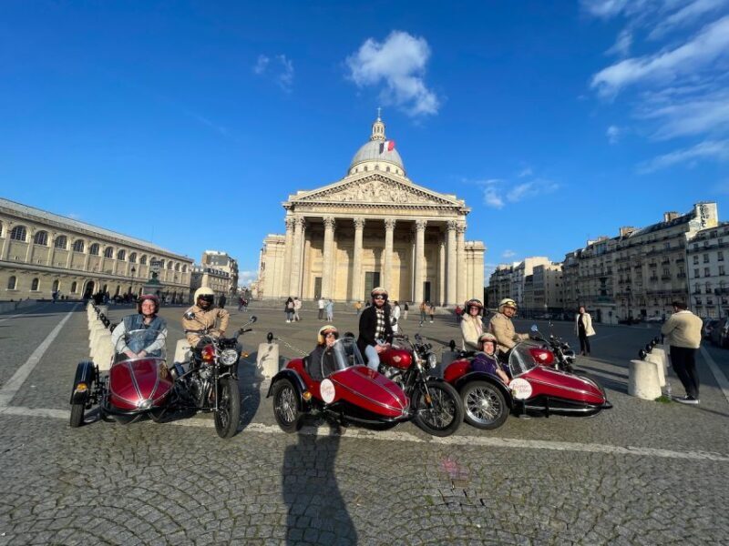 Paris by sidecar 1HR Tour - What to Expect from the Paris Sidecar Tour