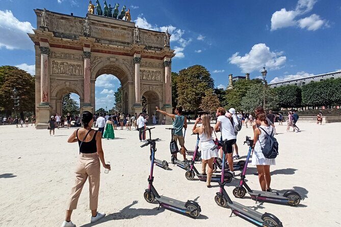 Paris City Tour by E-Scooter with Fun Guide (Small groups) - Key Points