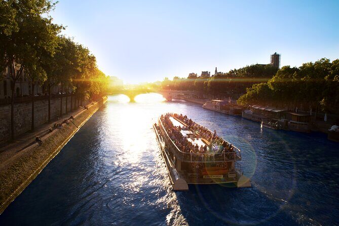 Paris City Tour by Seine River Cruise - Key Points