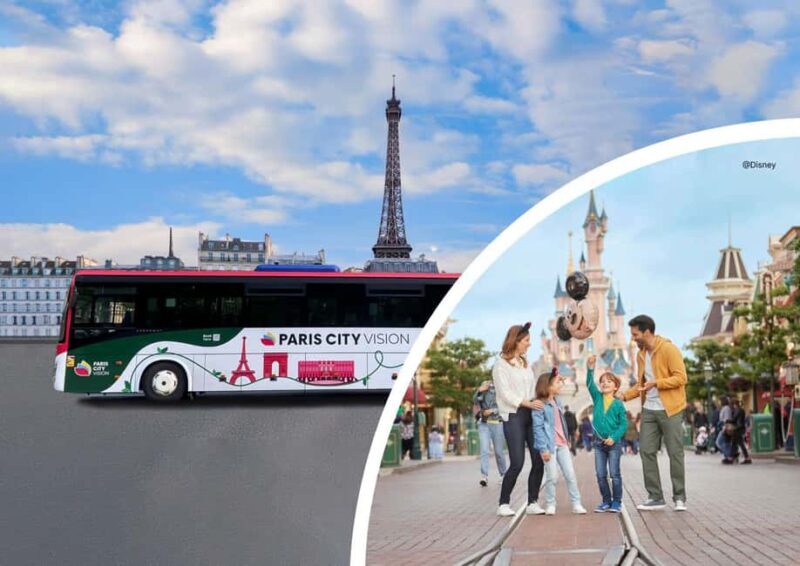 Paris: Disneyland Paris Ticket with Transfer - How the Tour Works From Start to Finish