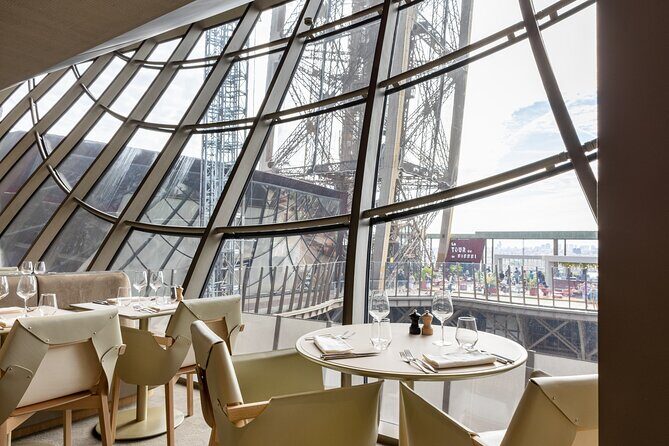 Paris Earliest Lunch at Eiffel Tower Madame Brasserie Restaurant - The Views & Setting
