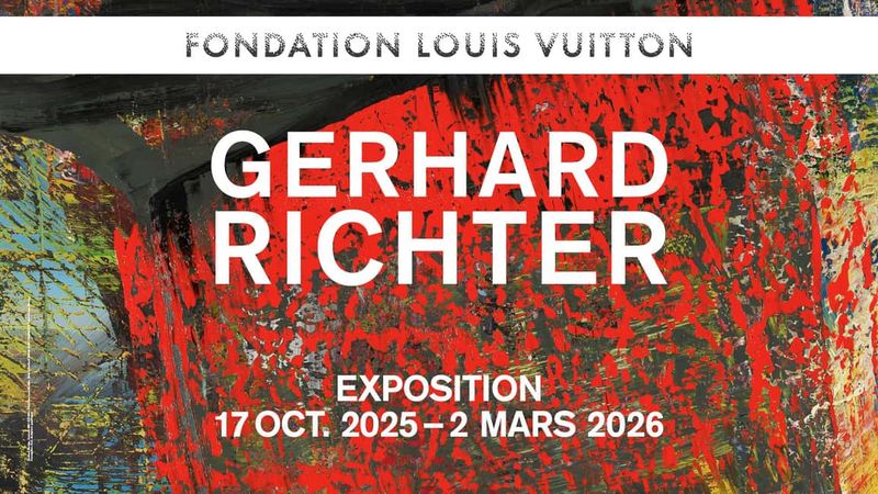 Paris: Fondation Louis Vuitton Premium Access Ticket - Gerhard Richter 2025–26: a 60-year, studio-painter perspective