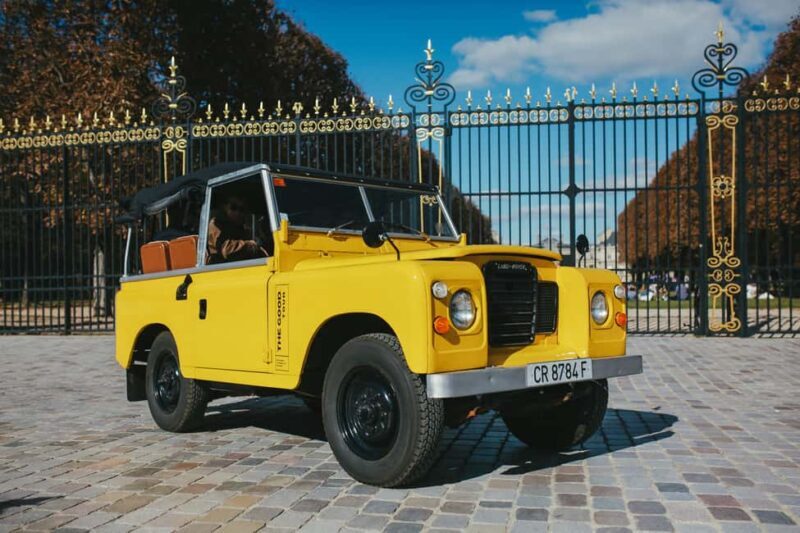 Paris: Guided Tour in a Vintage Land Rover - The Itinerary and What to Expect