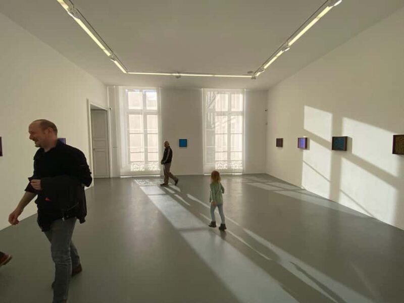 Paris: Marais Contemporary Art Galleries with an artist - Analyzing Value: Is It Worth the Cost?
