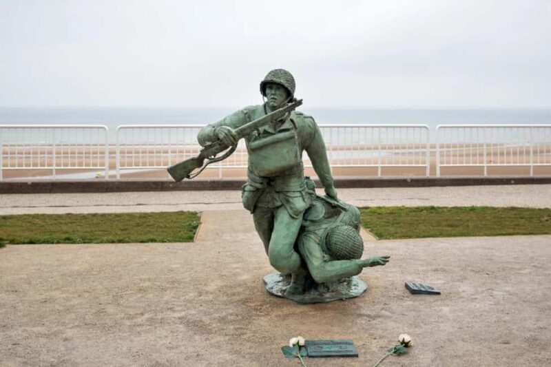 Paris: Normandy D-Day Beaches Guided Tour by Train - Key Points