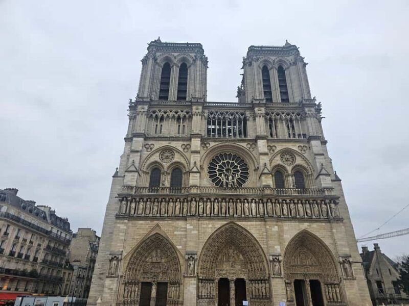 Paris: Notre Dame Cathedral Access & Outdoor Walking Tour. - Key Points