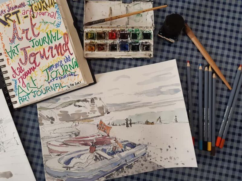 Paris: Plein Air Sketching Course, Drawing & Watercolor - Key Points