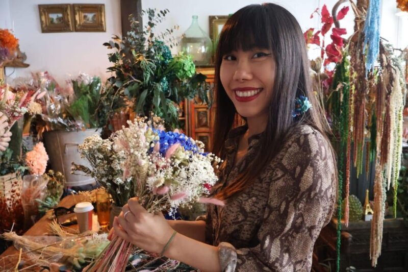 Paris: Preserved Flower Arrangement Workshop - Practical Details