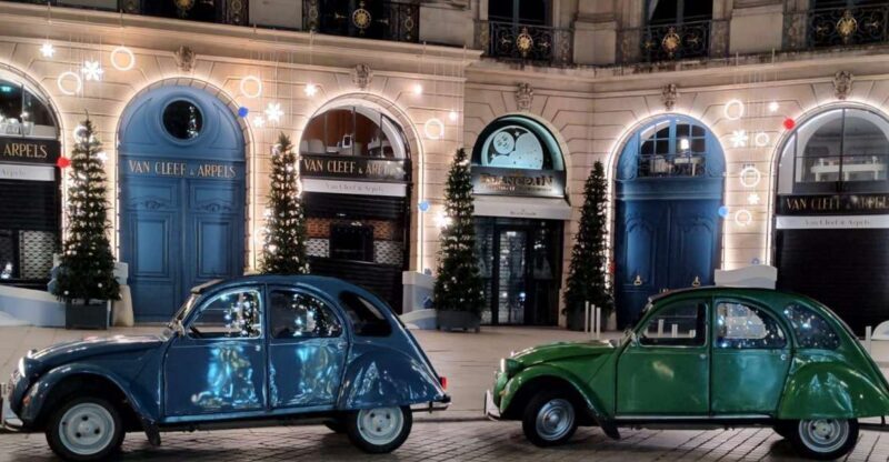 Paris: Private Christmas Lights Tour by Citroën 2CV - Price and Value