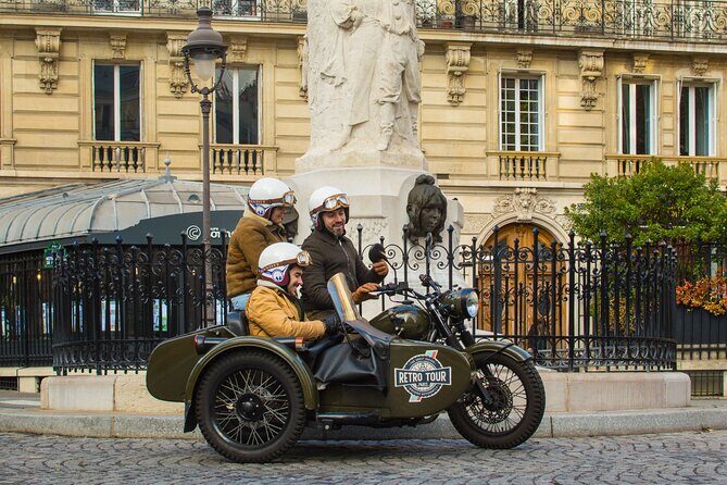Paris Private Flexible Duration Guided Tour on a Vintage Sidecar - The Practical Details