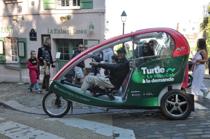 Paris: Private Montmartre Tour by Bike-Cab - Key Points