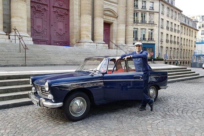 Paris Private Tour by Vintage Car with Wine Tasting - Key Points