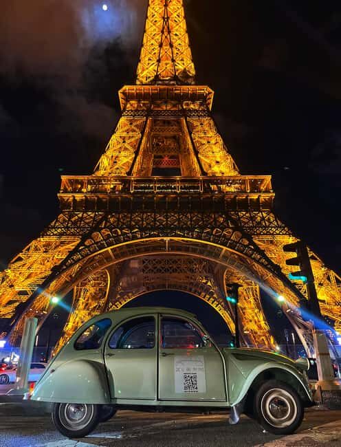 Paris: Private Tour in a Vintage 2CV Night/Day Champagne Option - Practical Details & Tips