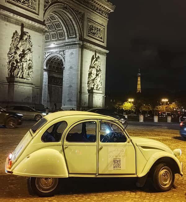 Paris: Private Tour in a Vintage 2CV Night/Day Champagne Option - Frequently Asked Questions