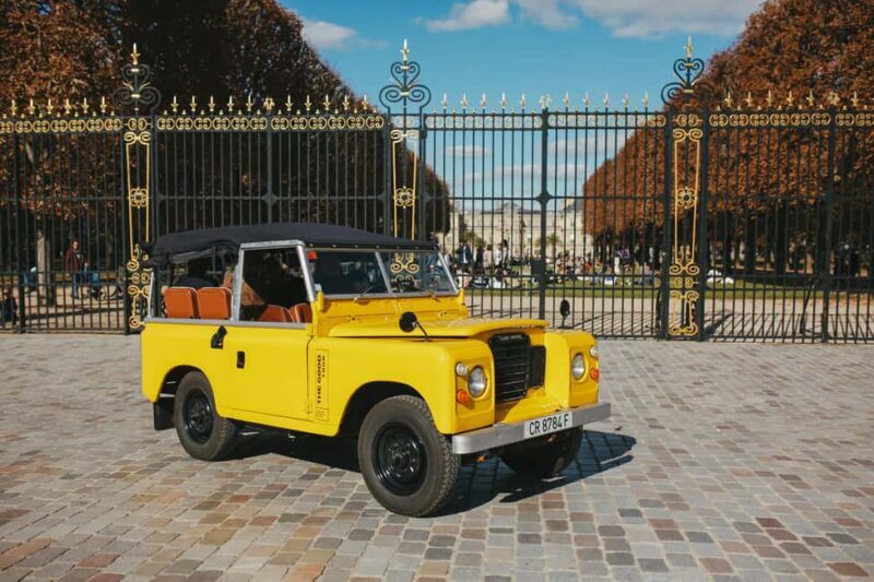 Paris: Private Vintage Land Rover Tour - The Route and Highlights