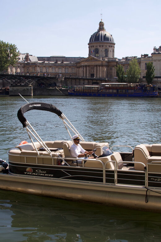 Paris: Seine River Private Guided Pontoon Boat Cruise - An Overview of the Experience