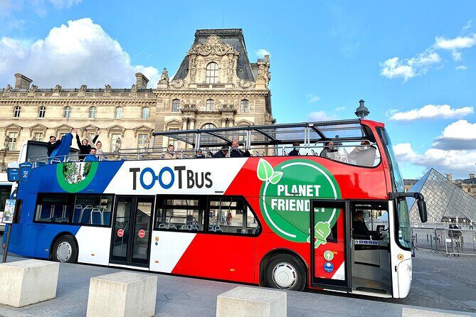 Paris Tootbus Hop-On Hop-Off Bus Tour with Optional Cruise - FAQs