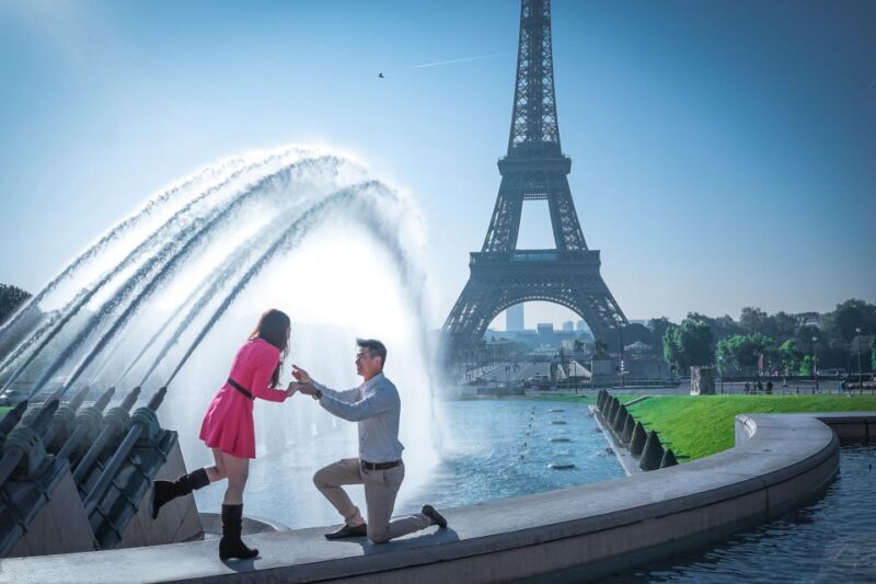 Parisian Proposal Perfection. Photography/Reels & Planning - The Value for Money