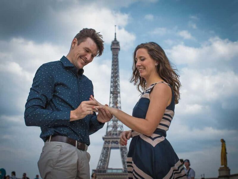 Parisian Proposal Perfection. Photography/Reels & Planning - Authentic Experiences from Previous Clients