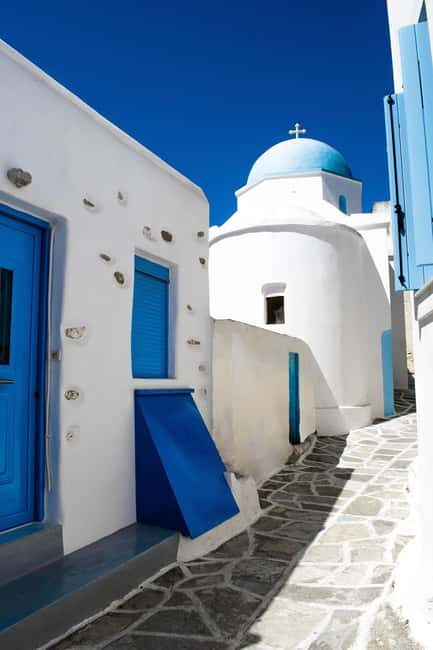 Paros & Antiparos Private Tour with Pie & Coffee Tasting - Starting Point and Pickup